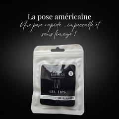 Press-On, Pose américaine, capsules américaines, gel-x, Diva Express, Gel tips, capsules gel, coffin, capsules en gel, Refill, recharge, 