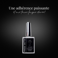 Colle gel UV, UV glue, rubber base, press on tip glue, colle pose américaine