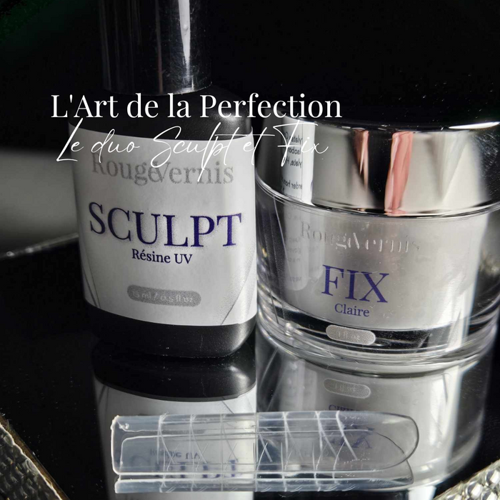 Résine, Sculpt, Fix, Résine et poudre