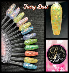 Coffret de paillettes thématique “Fairy Dust”, GBling, Nail Art, Décoration ongles