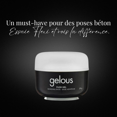 Gelous Flexi, Flexi gel, Gel de Base, Velcro, Gel UV, Gel et poudre, Gel poudre, Sculpt et Fix
