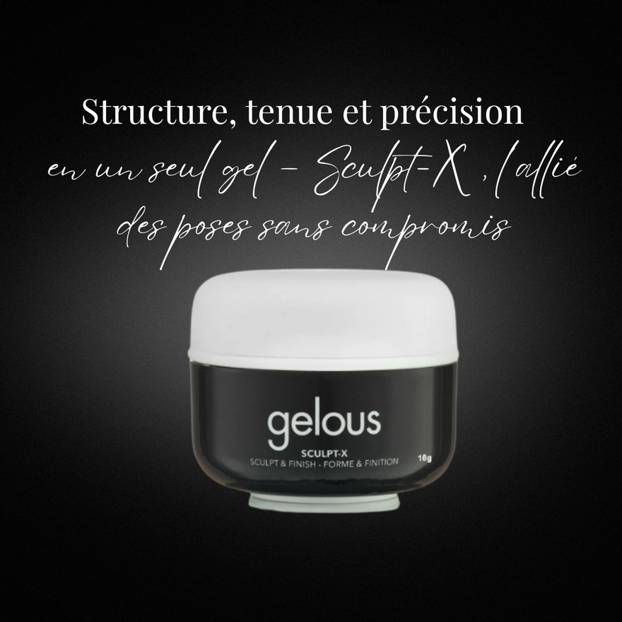 Gelous Scuplt-X/ Gel de construction  -  10G/0.33 OZ