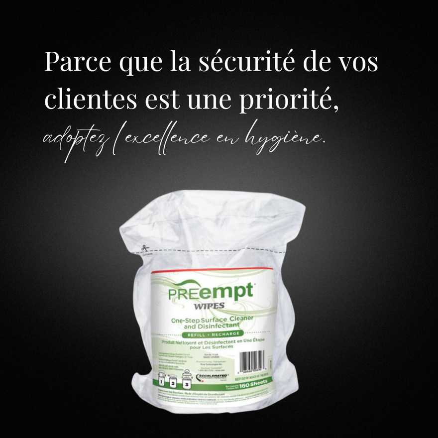 PREempt Lingette RTU (recharge 160 un)