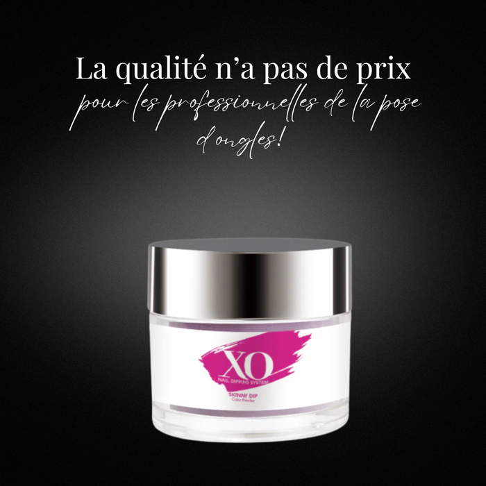 Cover pink, Poudre acrylique, Poudre cover pink, Poudre de couleur XO Skinny Dip, #3, Osé être nu