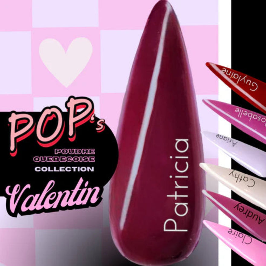 Patricia 1oz / Poudres de couleurs POP'S pour résine et poudre