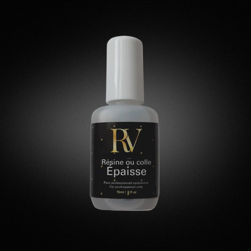 Flacon de Colle Pointe Rouge Vernis – Adhésif à viscosité parfaite pour la fixation des capsules (pointes).