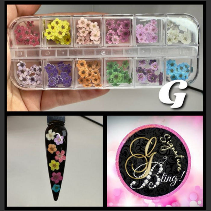 Coffret Spring Fling, GBling, Nail Art, Décoration d'ongles 
